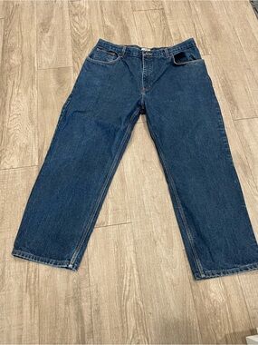 Tyndale FR Arc Rated Dark wash 5 Pocket Denim Jeans Work Pants MVM RODEO 40/28